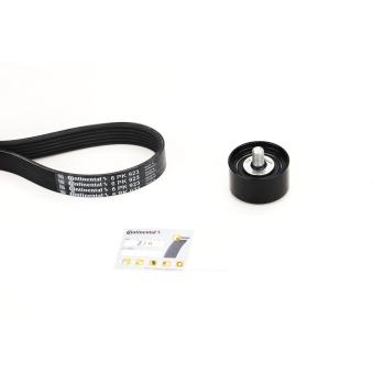 Jeu de courroies trapézoïdales à nervures CONTITECH 6PK923K1