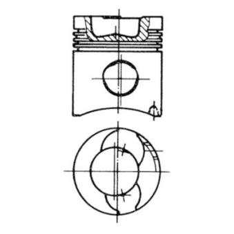 Piston KOLBENSCHMIDT 90337600