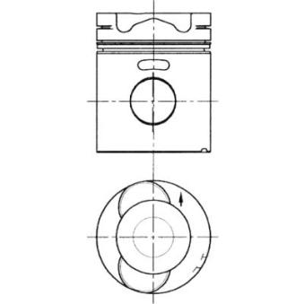Piston KOLBENSCHMIDT 94332600