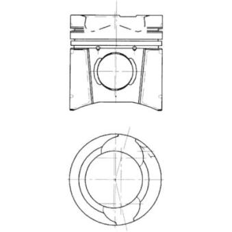 Piston KOLBENSCHMIDT 94396600