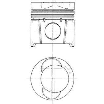 Piston KOLBENSCHMIDT 94417600
