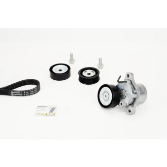 Jeu de courroies trapézoïdales à nervures CONTITECH 5PK1646K1