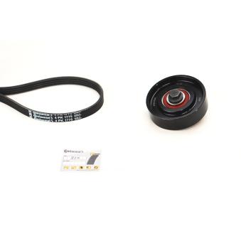 Jeu de courroies trapézoïdales à nervures CONTITECH 4PK1775K1