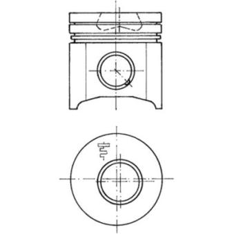 Piston KOLBENSCHMIDT 94701630