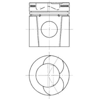 Piston KOLBENSCHMIDT 94511700
