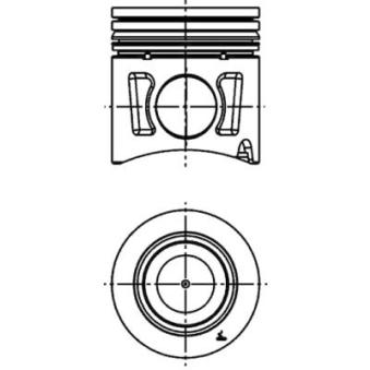 Piston KOLBENSCHMIDT 40340600