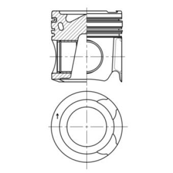 Piston KOLBENSCHMIDT 41276600