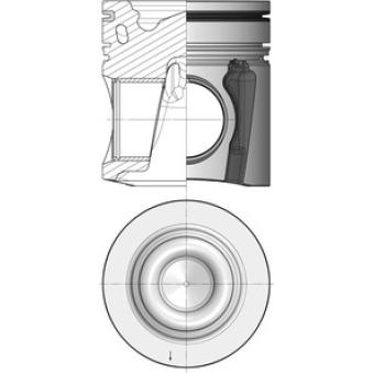 Piston KOLBENSCHMIDT 41218600
