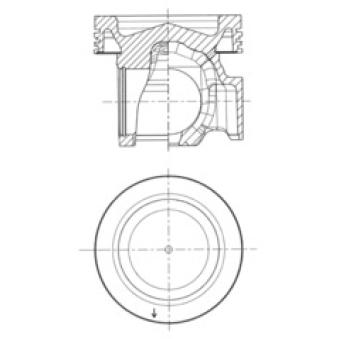 Piston KOLBENSCHMIDT 41980600