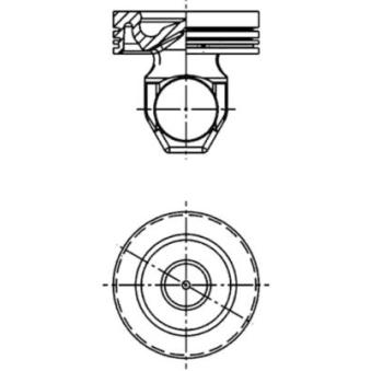 Piston KOLBENSCHMIDT 41519600
