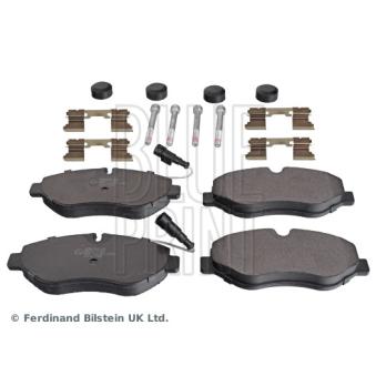 Jeu de 4 plaquettes de frein avant BLUE PRINT