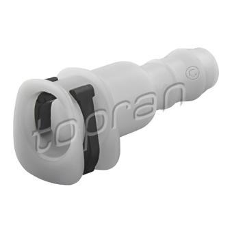 Pièce de jonction, tuyauterie d'eau de nettoyage TOPRAN 120 124