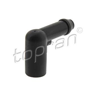 Pièce de jonction, tuyauterie d'eau de nettoyage TOPRAN 120 005