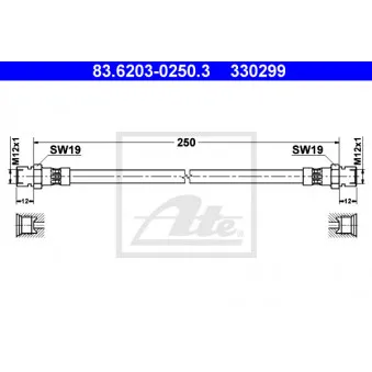 Flexible de frein ATE