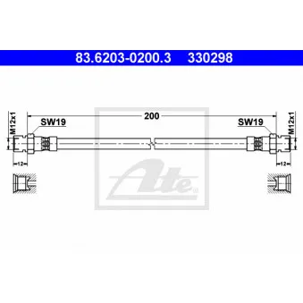 Flexible de frein ATE