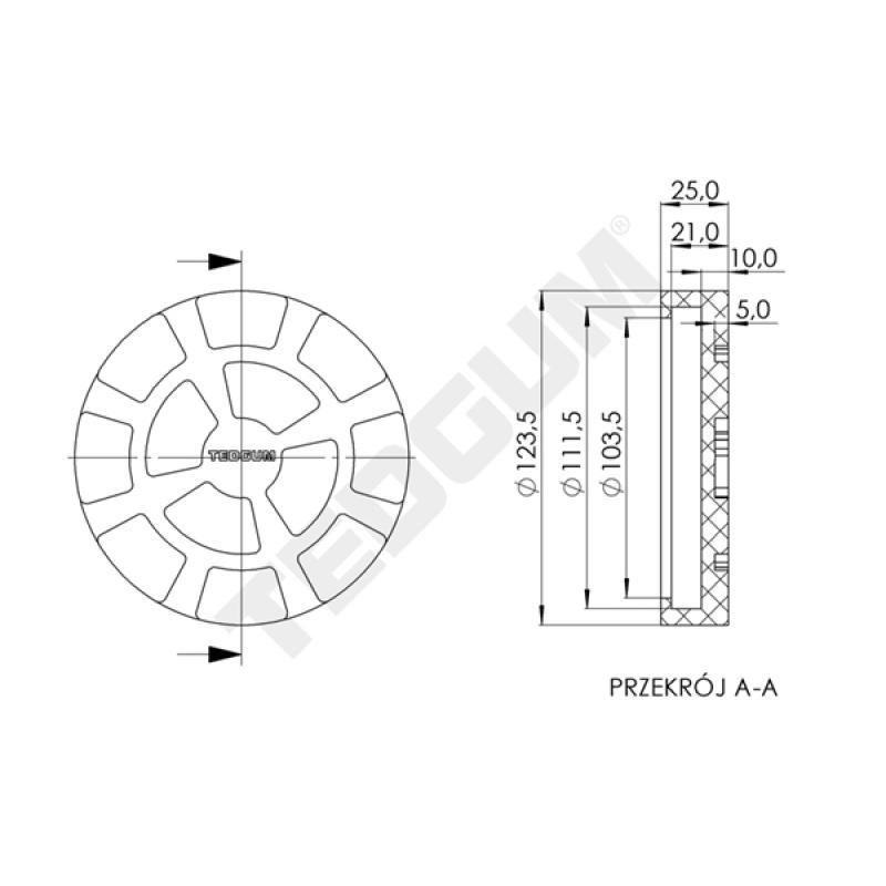 Rondelle d'écartement TEDGUM TED52370 - Visuel 3