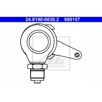 Levier, étrier de frein-frein de stationnement ATE