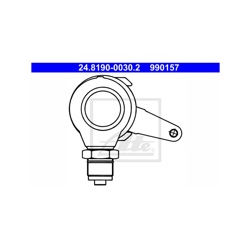 Levier, étrier de frein-frein de stationnement ATE 24.8190-0030.2