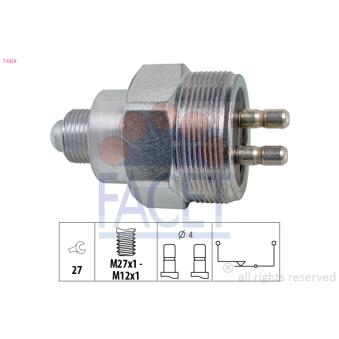 Contacteur, feu de recul FACET