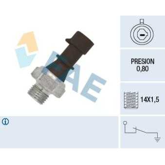 Indicateur de pression d'huile FAE