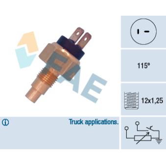 Sonde de température, liquide de refroidissement FAE 34470