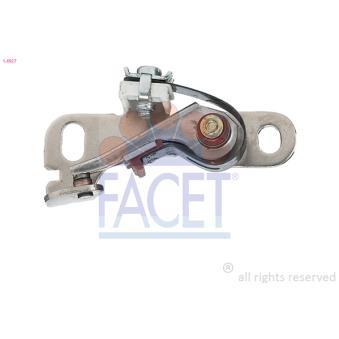 Jeu de contacts, distributeur d'allumage FACET 1.4927