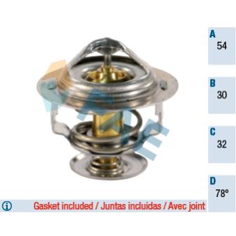 Thermostat d'eau FAE 5302378