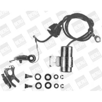 Kit de réparation, distributeur d'allumage BERU DKS037