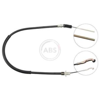 Tirette à câble, commande d'embrayage A.B.S. K22870