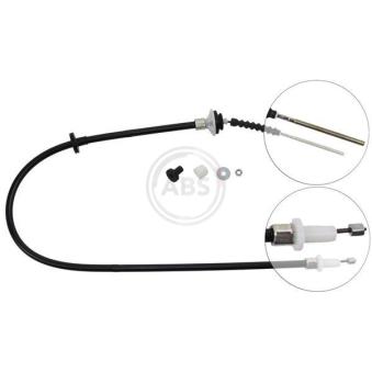 Tirette à câble, commande d'embrayage A.B.S. K24810
