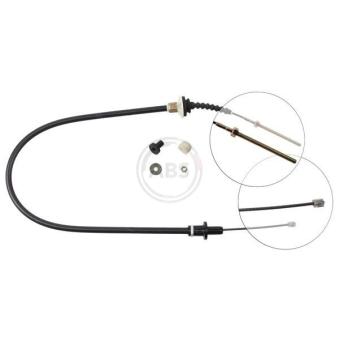 Tirette à câble, commande d'embrayage A.B.S. K24840