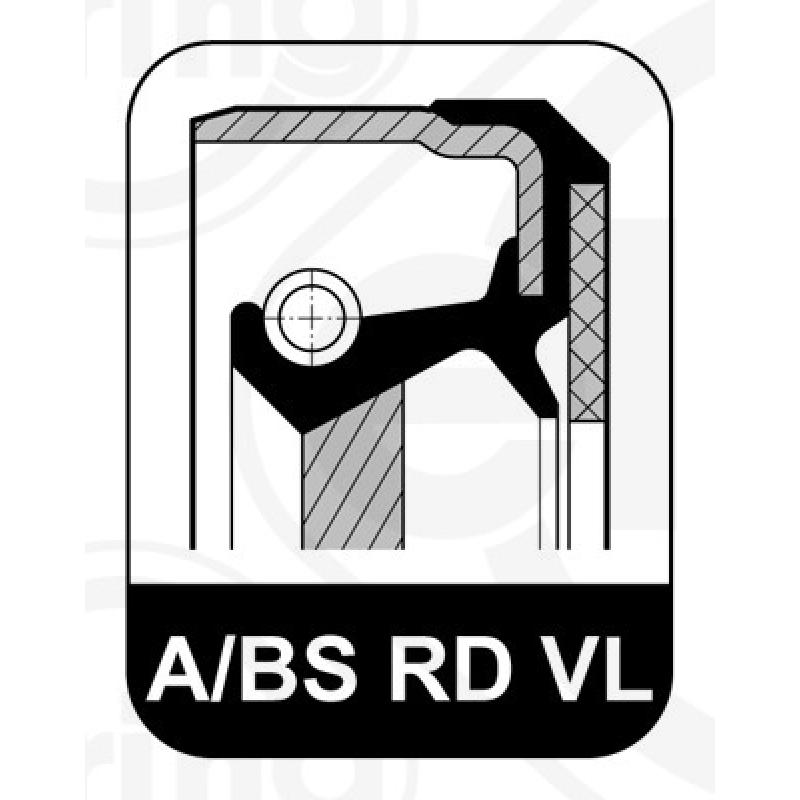Bague d'étanchéité, vilebrequin ELRING 754.669 - Visuel 1