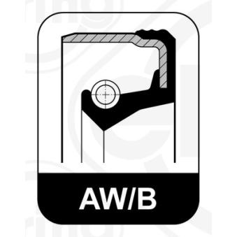 Bague d'étanchéité, moyeu de roue ELRING