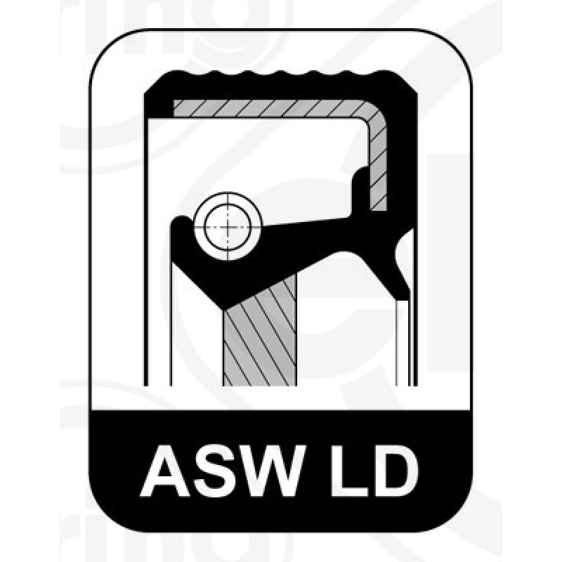 Bague d'étanchéité, boîte automatique ELRING 982.710 - Visuel 1