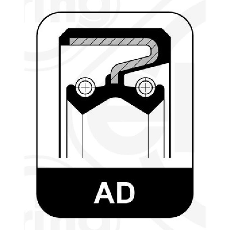 Bague d'étanchéité, différentiel ELRING 523.770 - Visuel 1
