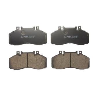 Jeu de 4 plaquettes de frein avant ABE C1M048ABE