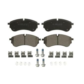 Jeu de 4 plaquettes de frein arrière ABE