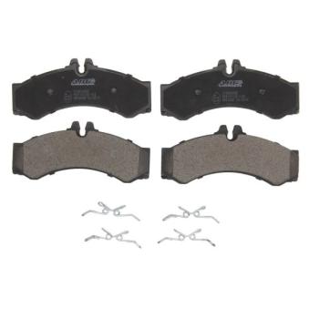 Jeu de 4 plaquettes de frein avant ABE C1W036ABE