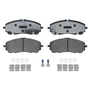 Jeu de 4 plaquettes de frein avant ABE C12147ABE