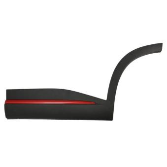 Baguette et bande protectrice, porte avant gauche BLIC 5703-04-7850577P