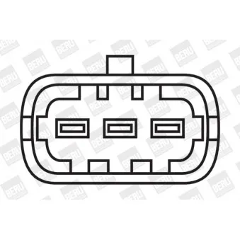 Bobine d'allumage BERU ZS297