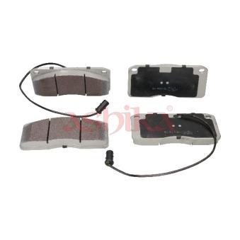 Jeu de 4 plaquettes de frein avant ASHIKA 50-01-180