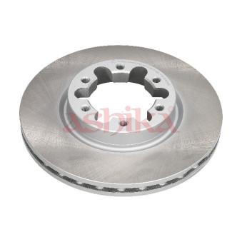 Jeu de 2 disques de frein avant ASHIKA 60-01-105C