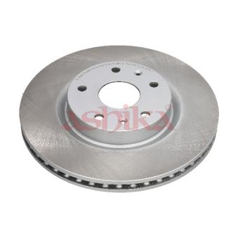 Jeu de 2 disques de frein avant ASHIKA 60-00-027C