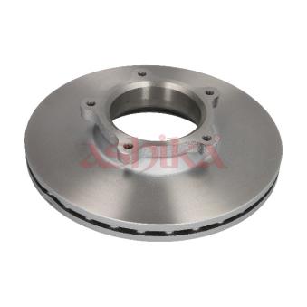 Jeu de 2 disques de frein avant ASHIKA 60-00-030C