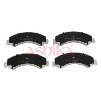 Jeu de 4 plaquettes de frein avant ASHIKA 50-09-916