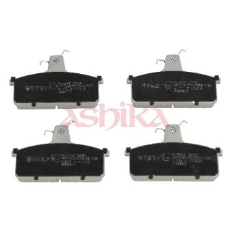 Jeu de 4 plaquettes de frein avant ASHIKA 50-08-899