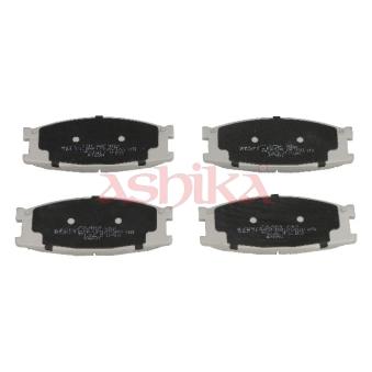 Jeu de 4 plaquettes de frein avant ASHIKA 50-05-586