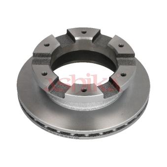 Jeu de 2 disques de frein arrière ASHIKA 61-05-518C