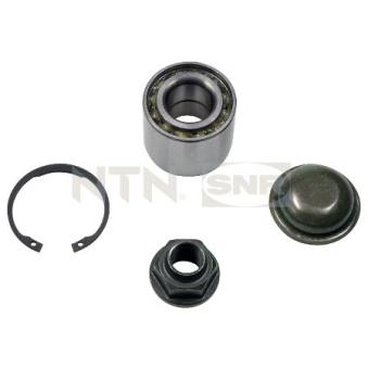 Kit de roulements de roue arrière  SNR R153.36